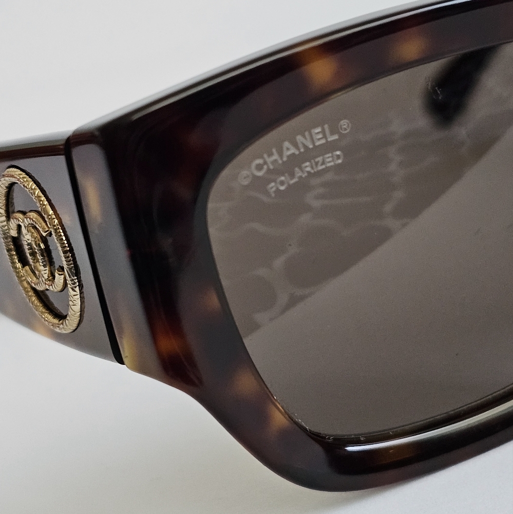 Chanel Rectangle Sunglasses 5507 - image 5